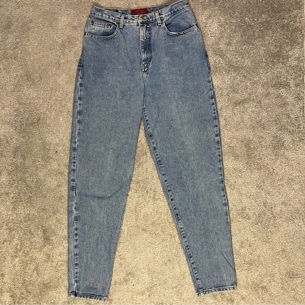Limited Jeans USA Vintage Mom Jeans High Rise Tapered 12L 100% Cotton 29x32